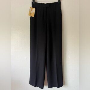Vintage Emanuel Ungaro Petite Black Slacks